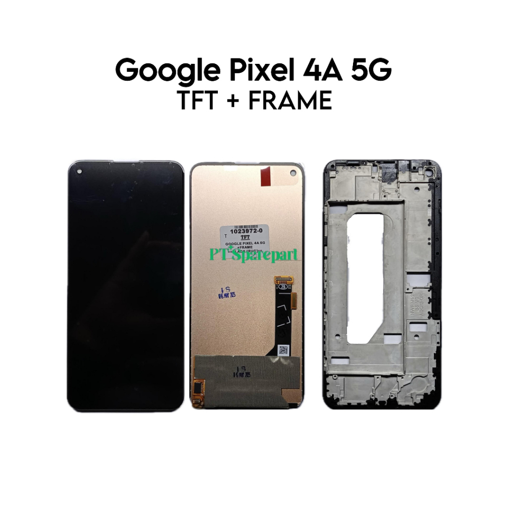 LCD Touchscreen Fullset Pixel 4A 5G / GD1YQ / G025I / G025E / G025H / G6QU3