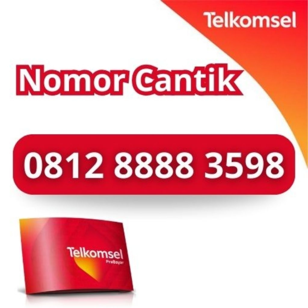 Nomor Cantik Telkomsel 8888