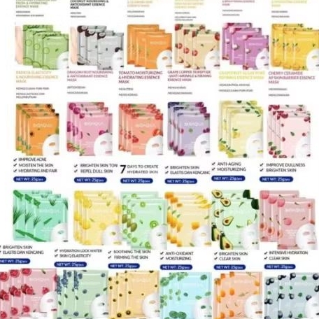 MASKER BIOAQUA|SHEET MASK BIOAQUA