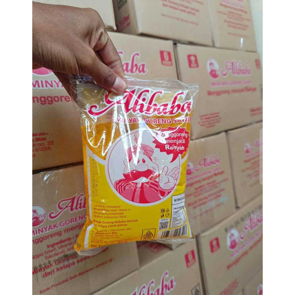 

MURAH POLL MINYAK ALIBABA KEMASAN 1 LITER