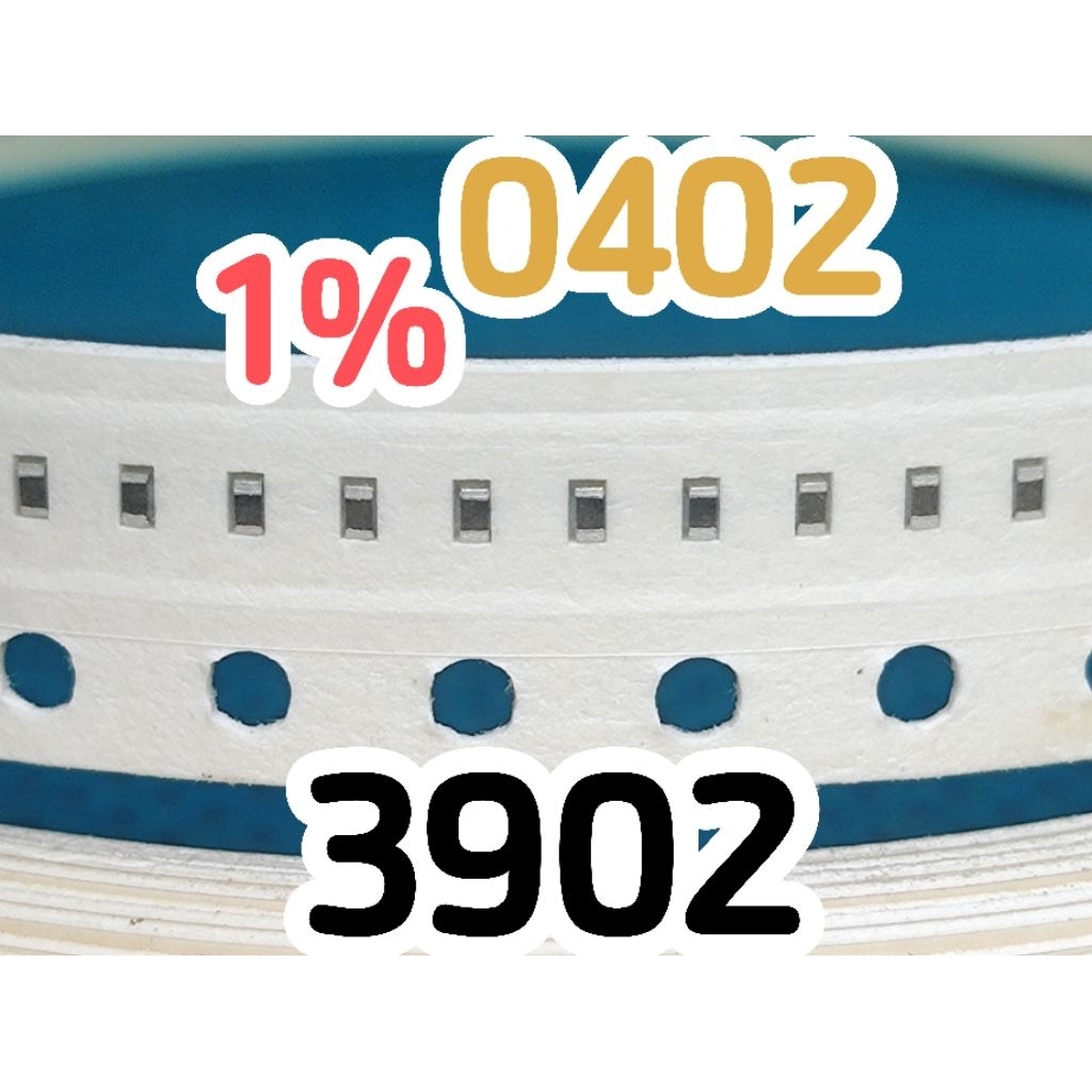 10pcs Chip resistor smd 3902 393 39K size 0402 1005 1% 39 Kohm 39Kohm