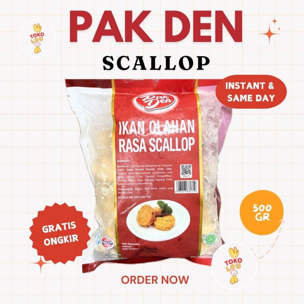 

PAK DEN SCALLOP 500GR