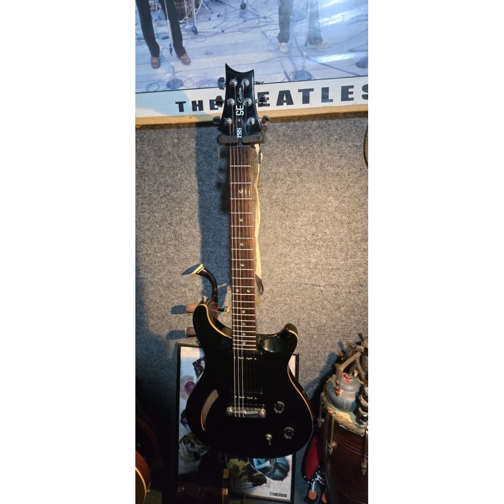 gitar prs custom22 semi hollow soapbar p90 original korea