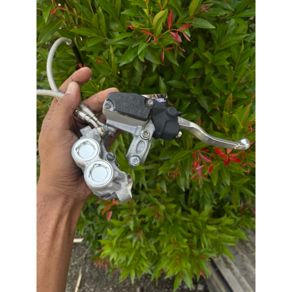 Kaliper set master rem KTM freeride 250 R original copotan