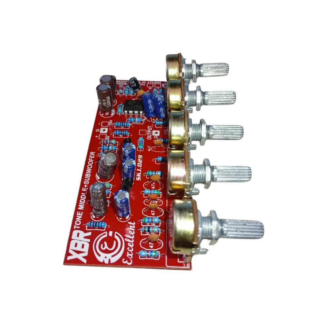 TONE CONTROL XBR MIDDLE + SUBWOOFER MONO