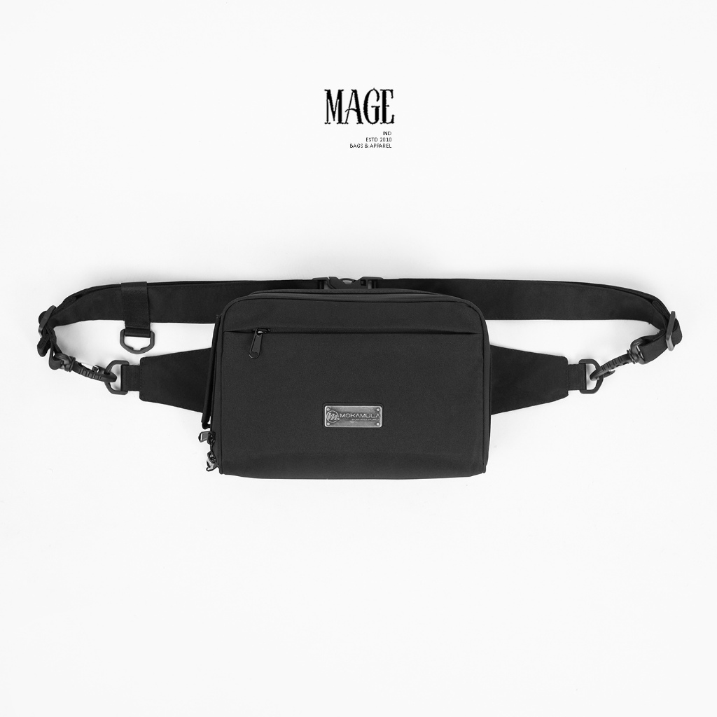 MAGE Eclipse Men Anti Bara | Hand Bag dan Tas Selempang Pria Multifungsi | Bahan Filament Anti Bara
