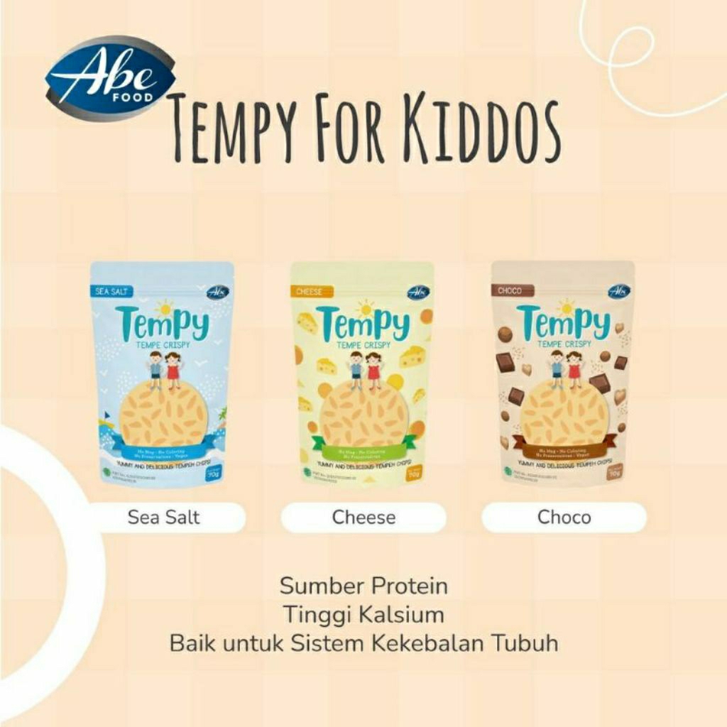 Abe Food Tempy Tempe Crispy for Kids