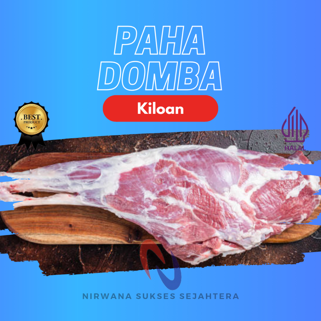 

PAHA DOMBA MUDA UTUH / WHOLE LAMB THIGH, LAMB LEG