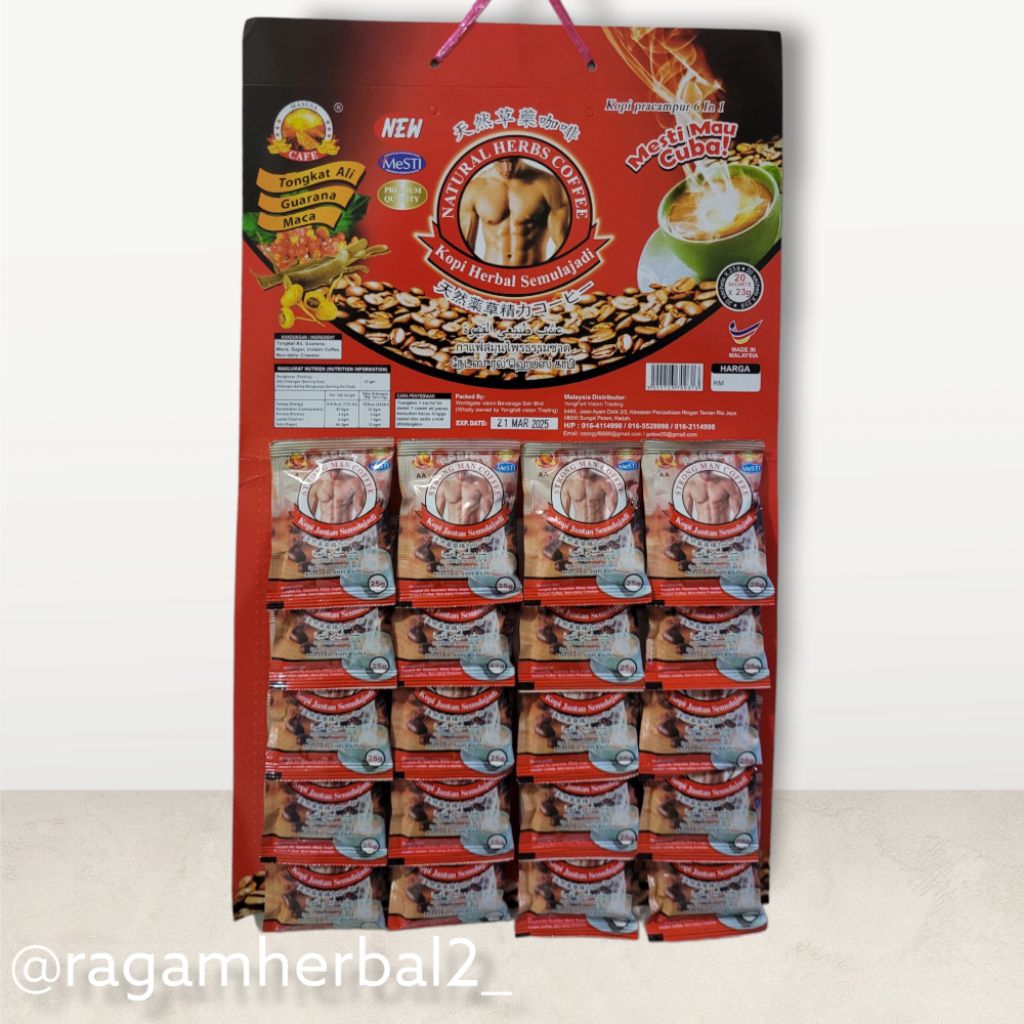 

TRADITIONAL COFFE HERBA ORI NO 2 ISI 10 BKS