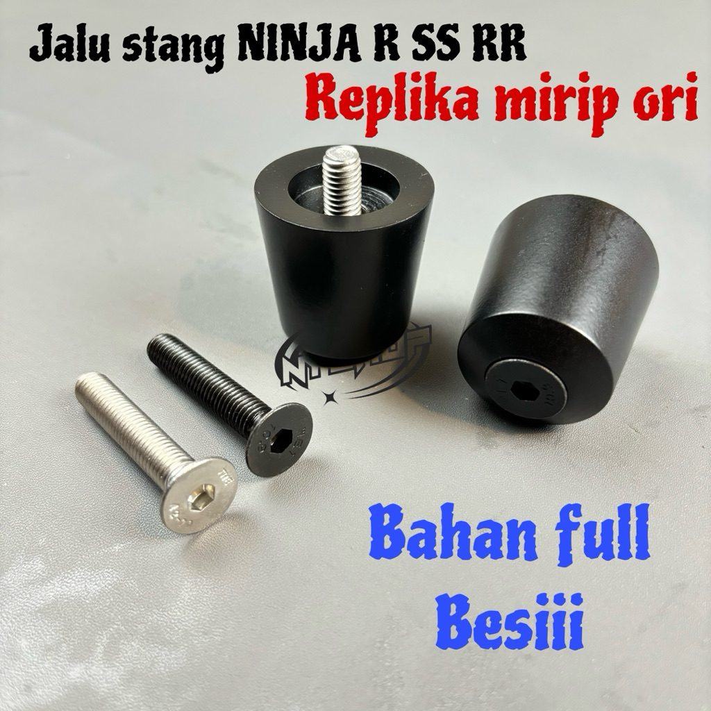JALU BANDUL STANG STIR NINJA R SS RR REPLIKAS MIRIP ORI baut stenlis bahan besi
