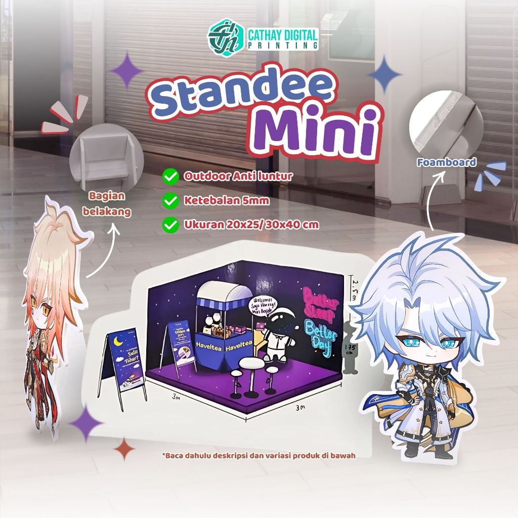 Human Standee Mini | Standing Photo Mini | Standee Photo