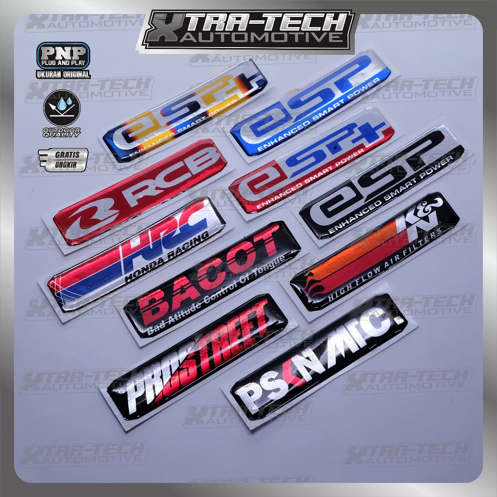 emblem box filter honda / stiker box filter matik honda / emblem box filter motor honda / stiker box