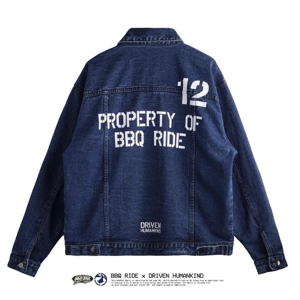 DRIVEN HUMANKIND X BBQ RIDE 2025 DENIM JACKET