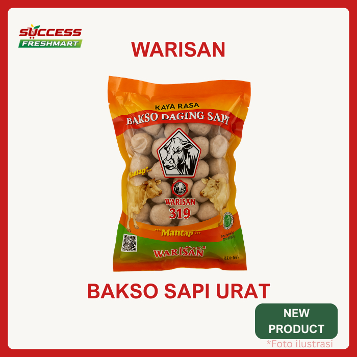 

warisan bakso sapi urat isi 50