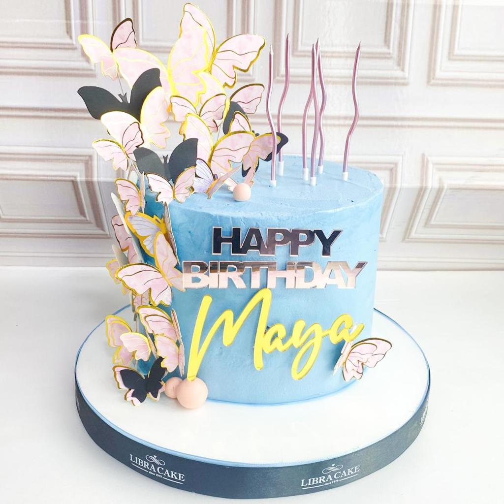 

Kue Ulang Tahun/Birthday Cake/Kue Ultah Tema Butterfly/Kue Kupu - Kupu/Kue Birthday jakarta