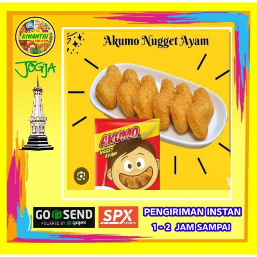 

Akumo nuget 250 gr jogja frozen