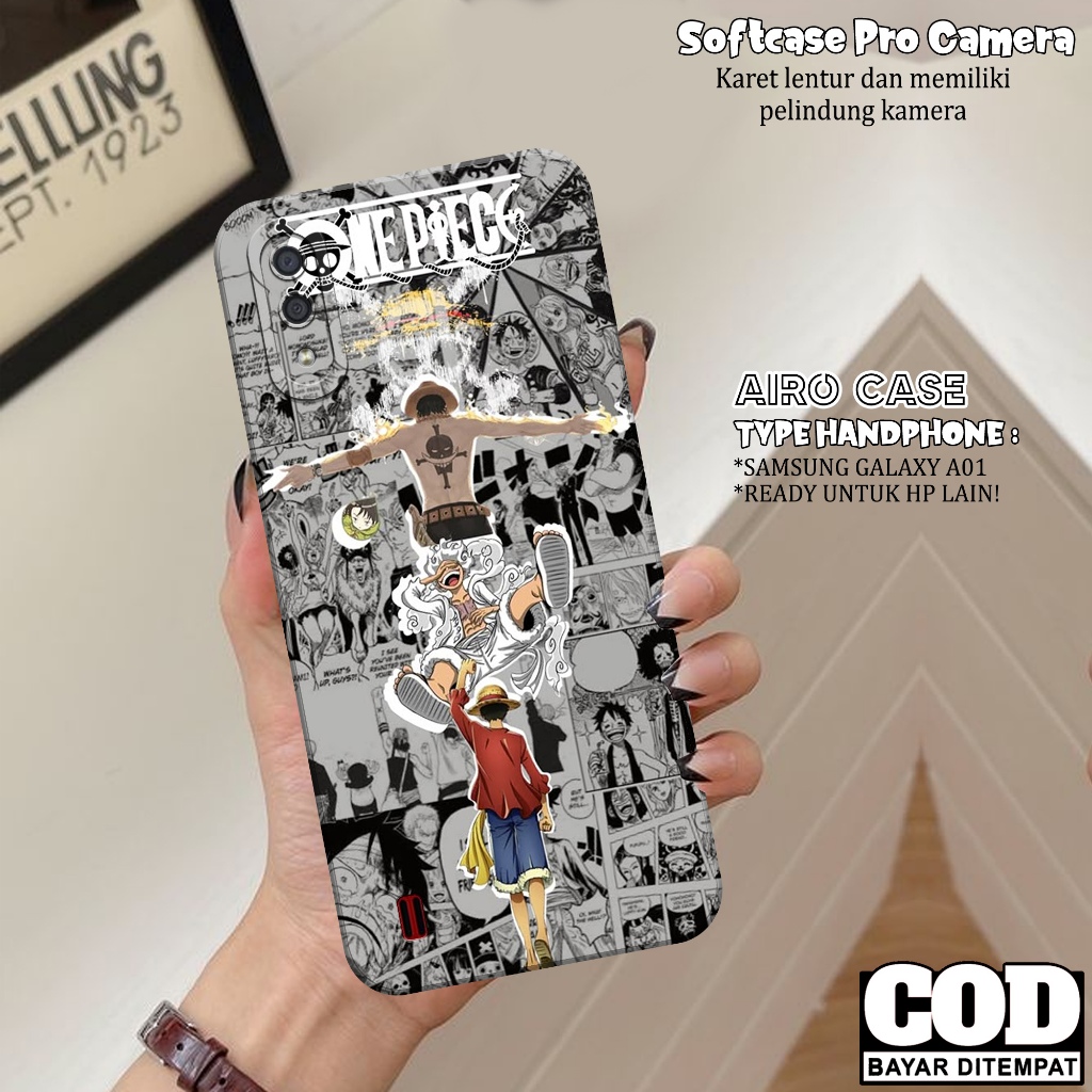 Case SAMSUNG GALAXY A01 - Softcase SAMSUNG GALAXY A01 - Fashion Case  ANIME - Casing SAMSUNG A01 - S