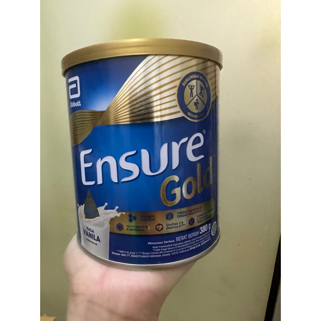 

Ensure Gold 380gr Vanilla