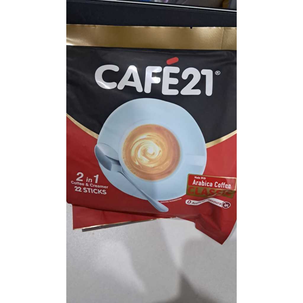 

Cafe21 2in 1 instant coffeemix