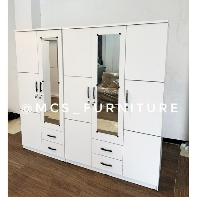 Lemari Baju 5 Pintu Bufet Serbaguna Meja TV Mebel  MCS Furniture Semarang Boja Kendal Demak Ungaran