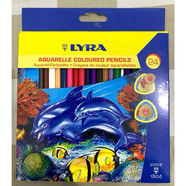 

LYRA Aquarelle Coloured Pencils 24