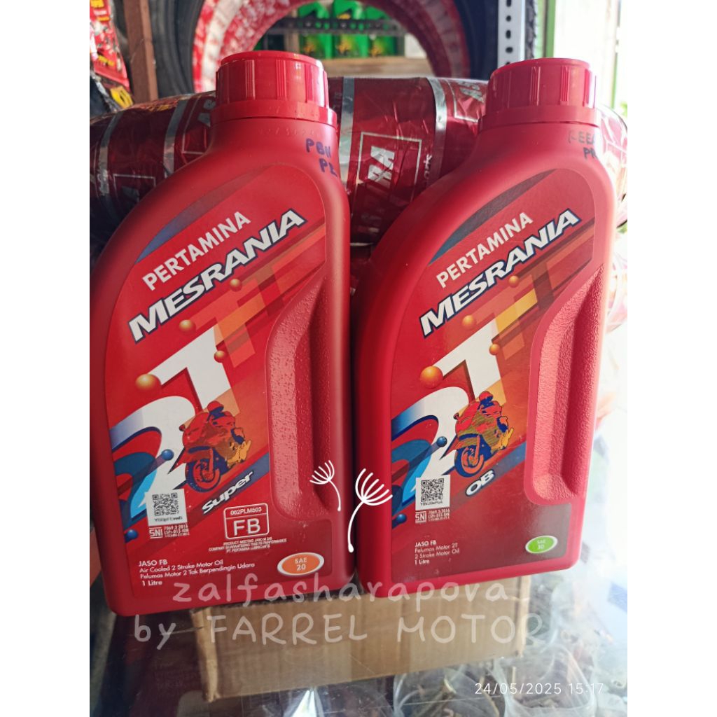 MESRANIA 2T 1L. / OLI SAMPING 2TAK /OLI SAMPING 2T