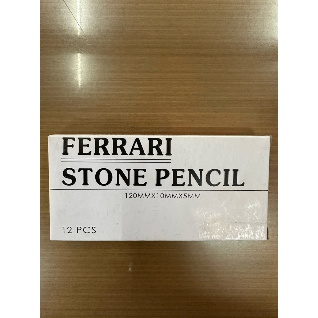 

KAPUR BESI FERARI PUTIH - PLATE STONE PENCIL - PENSIL TULIS BESI