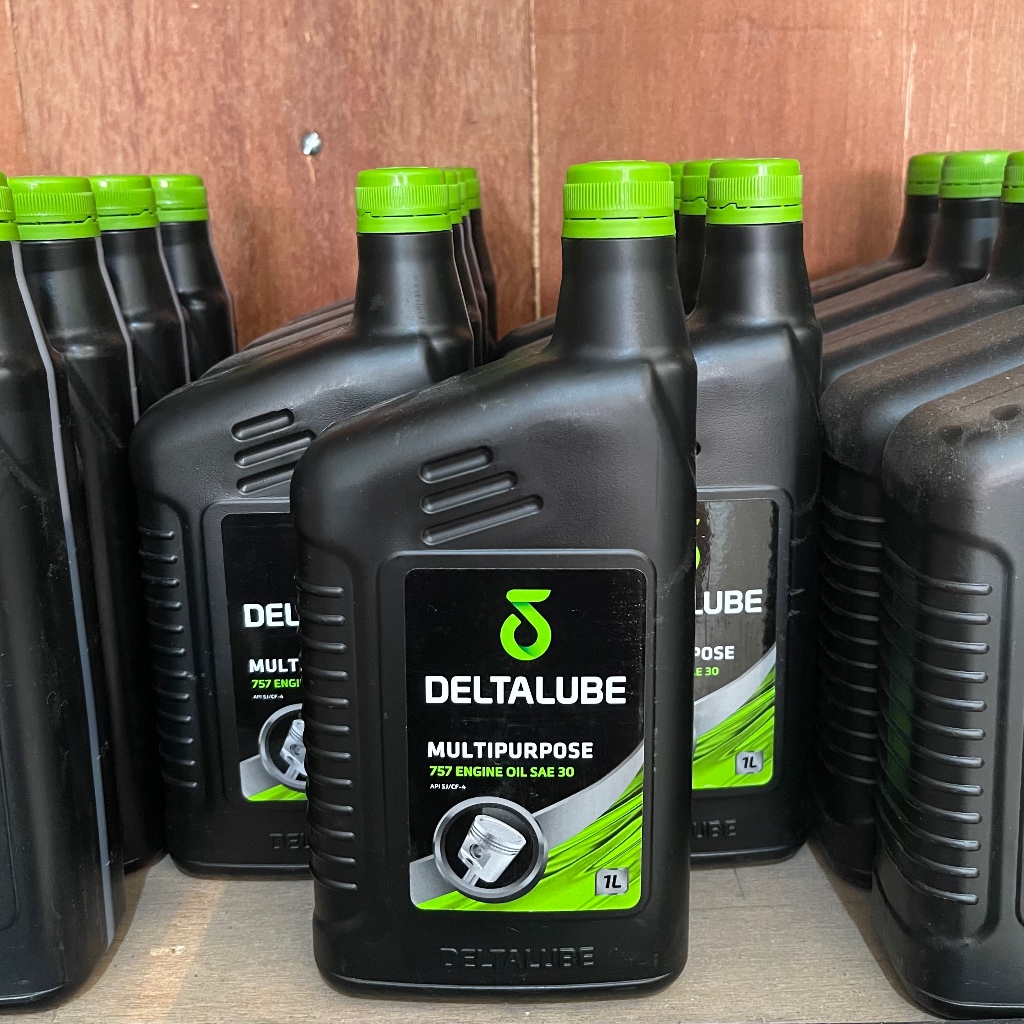 OLI DELTALUBE MULTIPURPOSE 757 SAE 30 OLI MESIN MOTOR MOBIL 1Liter