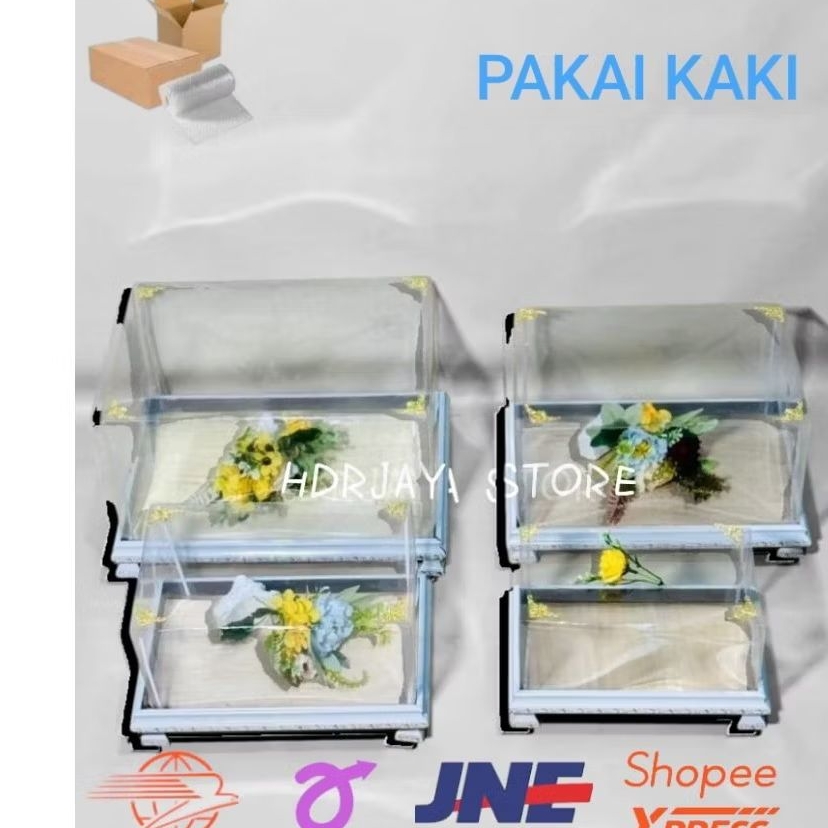 

kotak seserahan frame fiber set isi4 pakai kaki