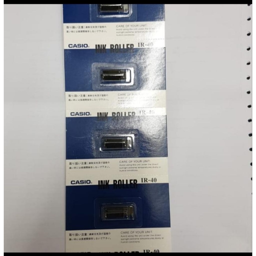 

CASIO ORIGINAL INK ROLLER IR40 TINTA KALKULATOR ORIGINAL