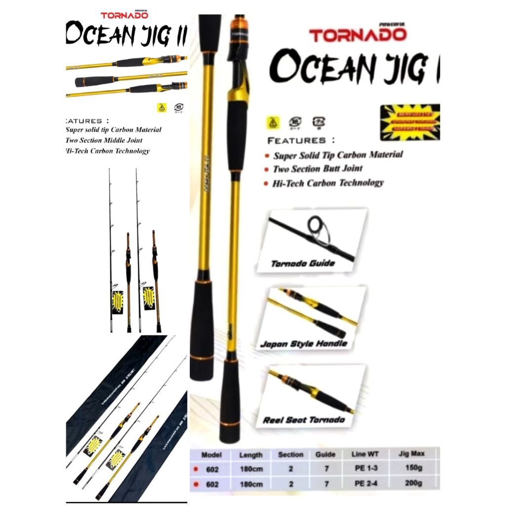 JORAN JIGGING TORNADO OCEAN JIG 2