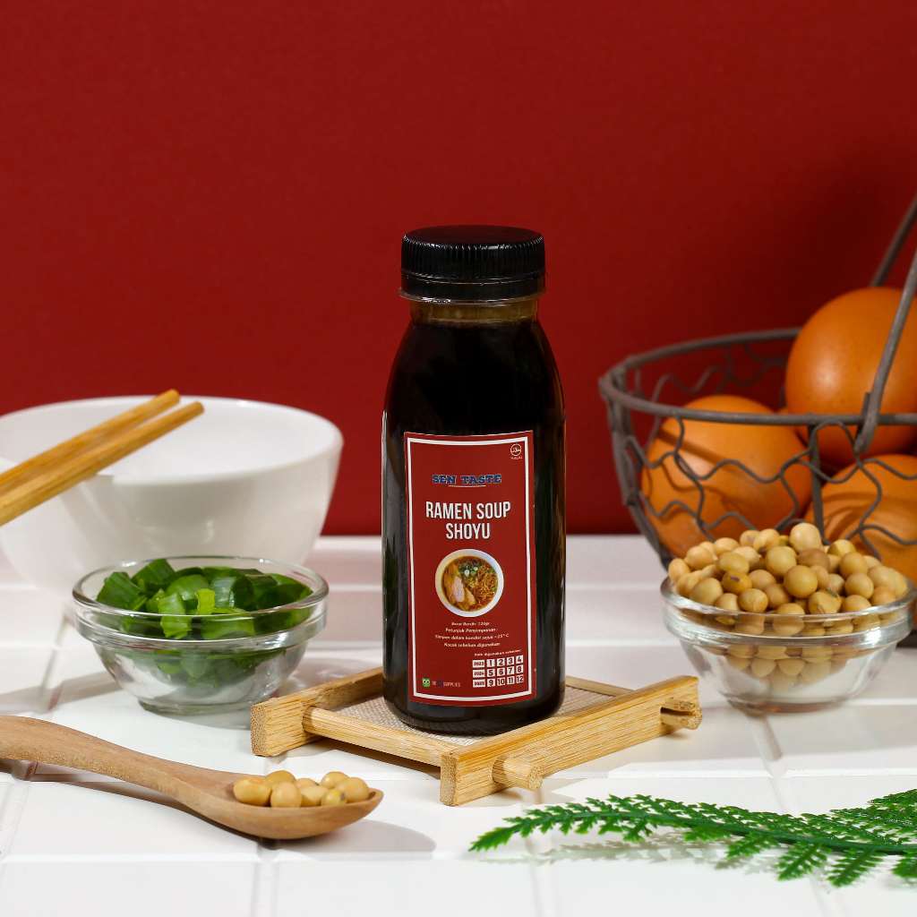 

Shoyu Ramen Soup SenTaste 120gr - Kuah Sup Bumbu Mie Ramen Soy Sauce