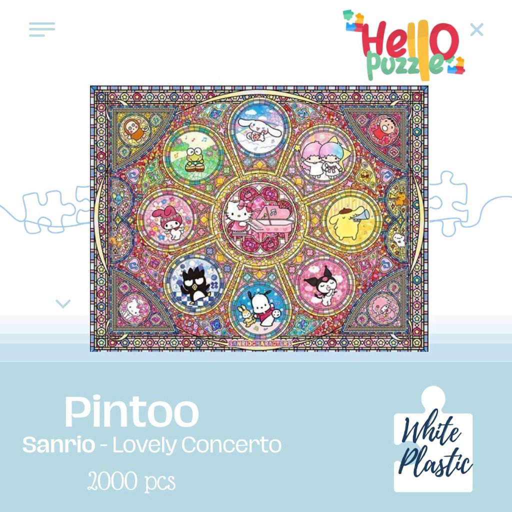jigsaw puzzle sanrio lovely concerto pintoo 2000 pcs