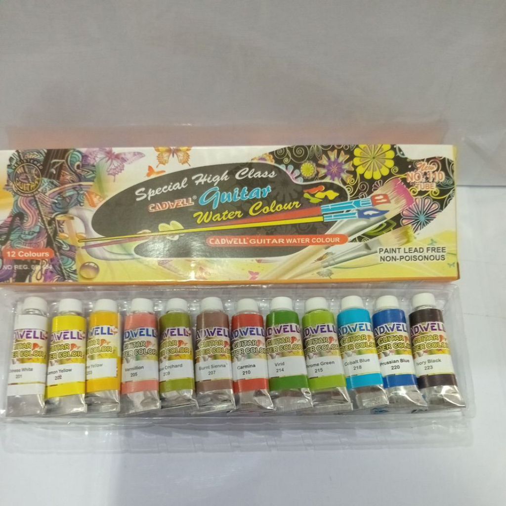 

Cat air 12 warna GUITAR NO.110 kecil