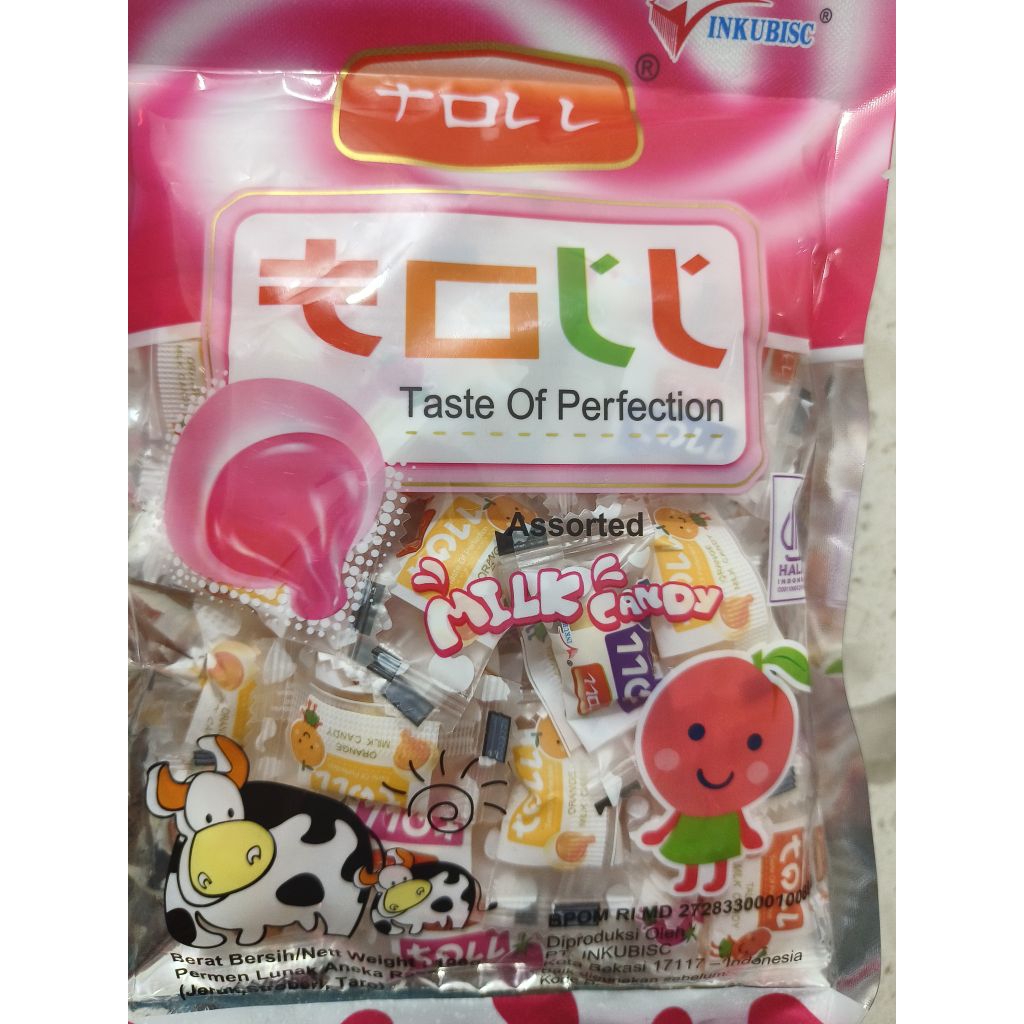 

Toll Milk Candy Permen Lunak Aneka Rasa Kemasan 120 Gram