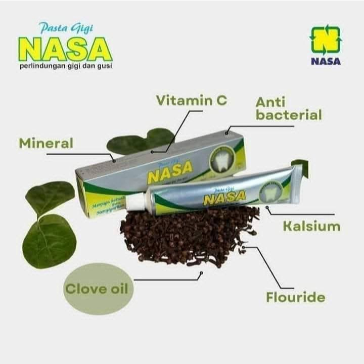 pasta gigi nasa/pasta gigi nasa original 100%