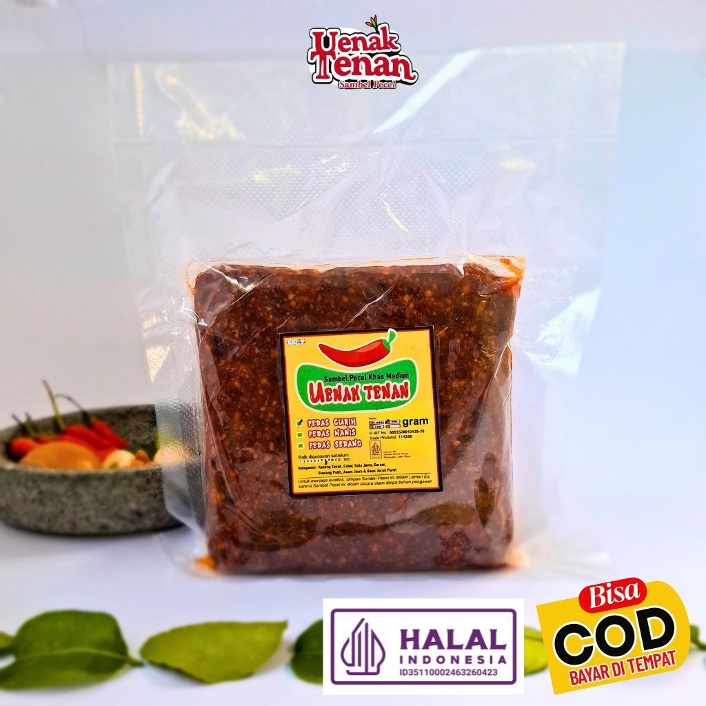

Sambal Pecel Madiun Asli Sangrai Tanpa Minyak 500gr 300 gr 200 gr 100 gr Pilihan Rasa Pedas Manis Sedang