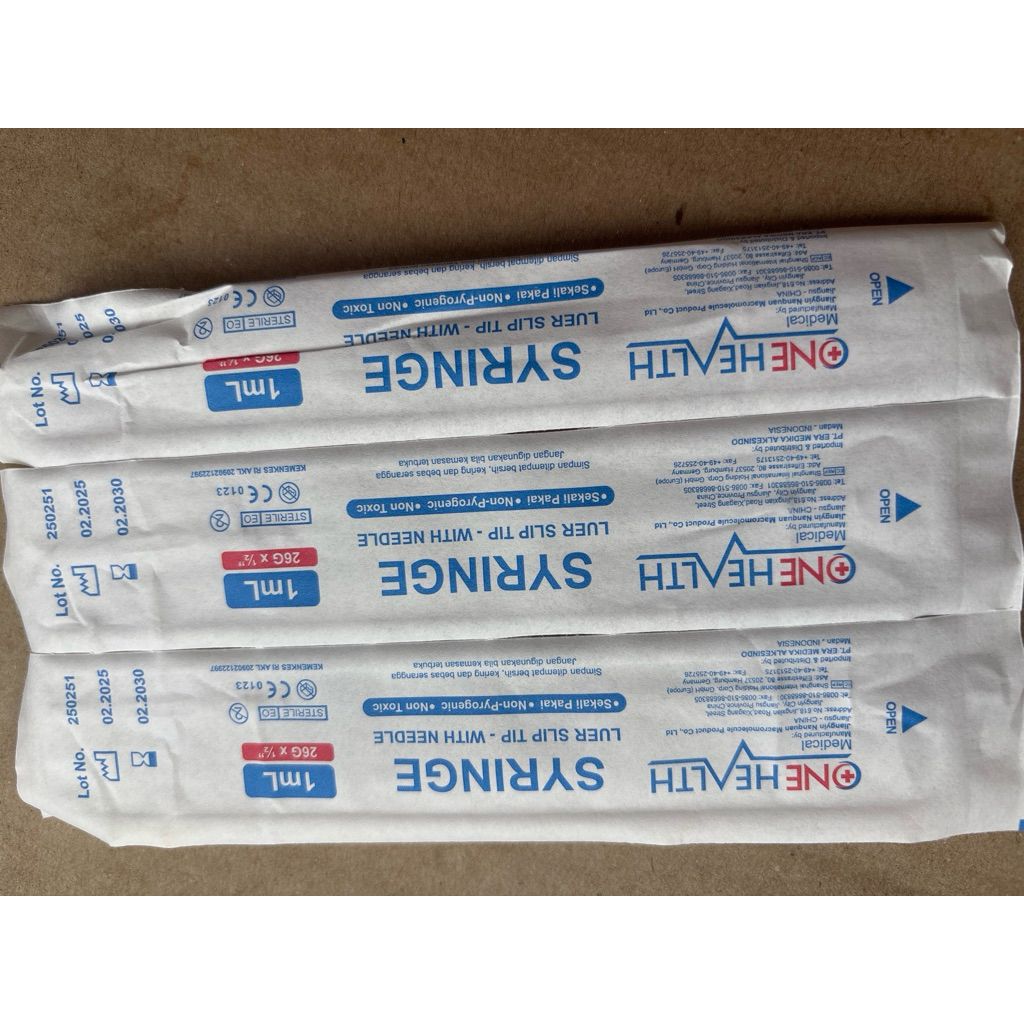 spuith/syringe 1 cc onehealth