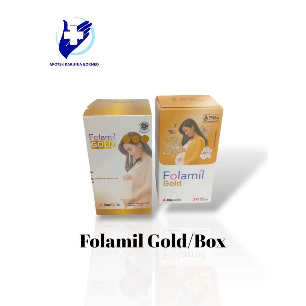 Folamil Gold & Folamil Genio (Suplemen Kehamilan)