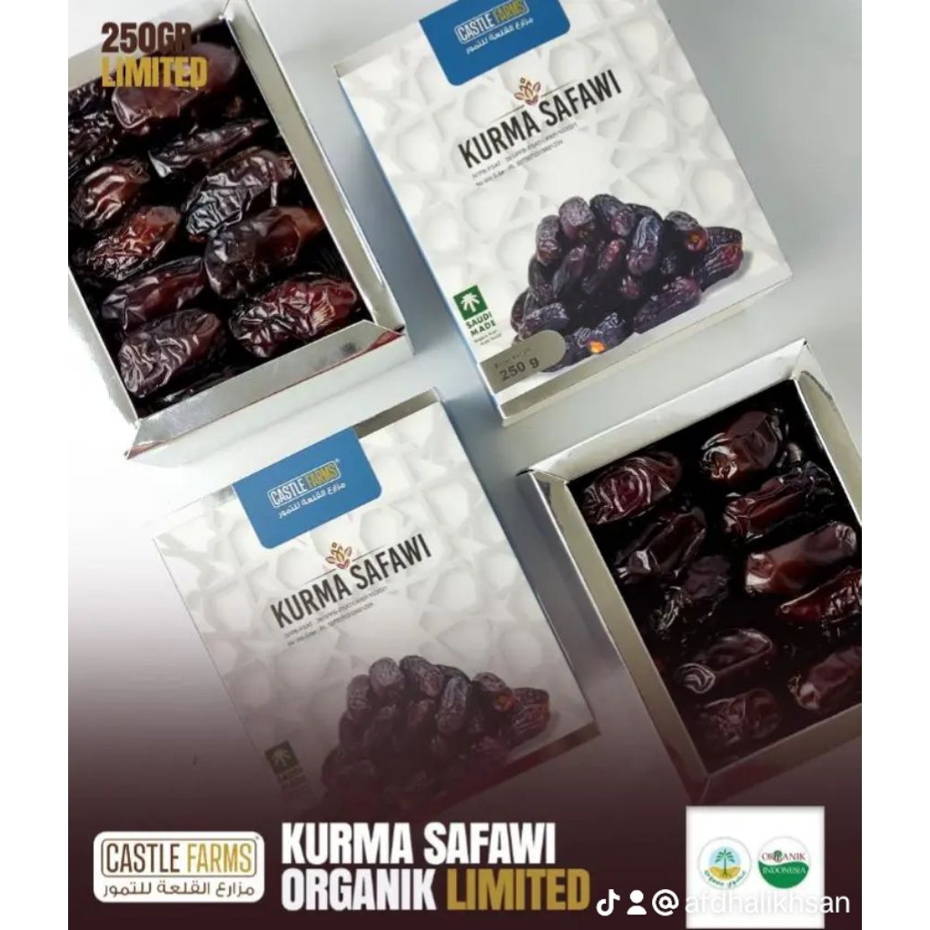 

Kurma Safawi Organik Terbatas Castle Farm Ekslusif