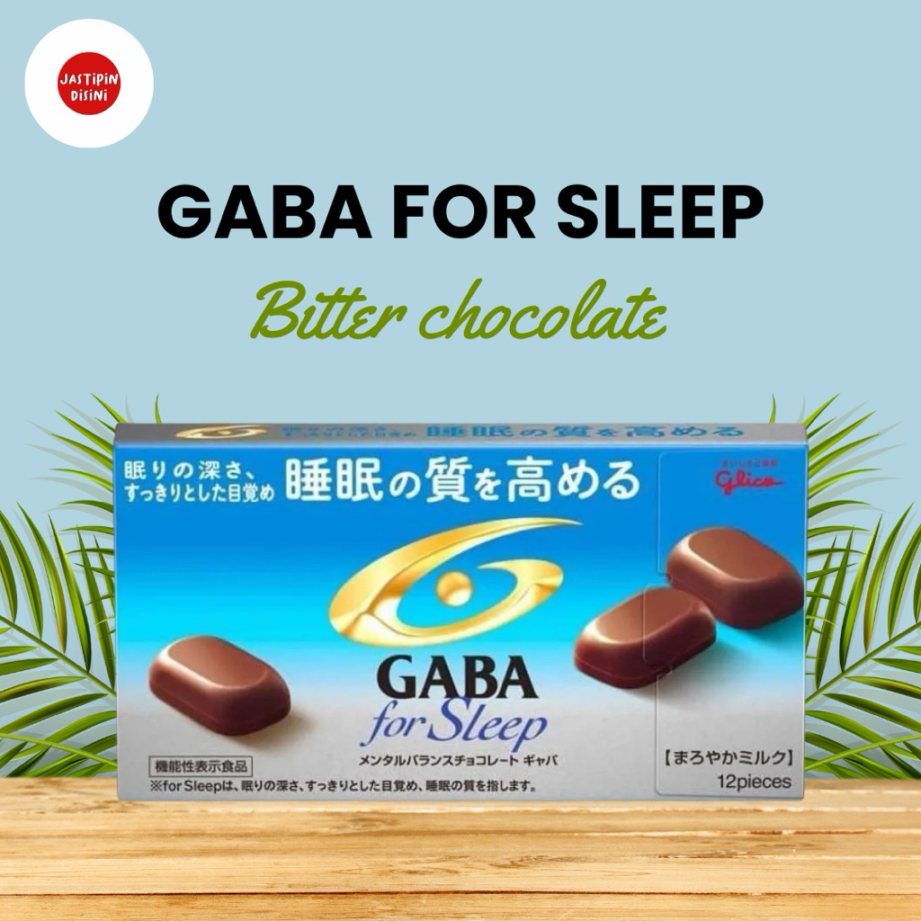 

GABA for Sleep – Bitter Chocolate (by Glico) | Cokelat Bantu Tidur dari Jepang