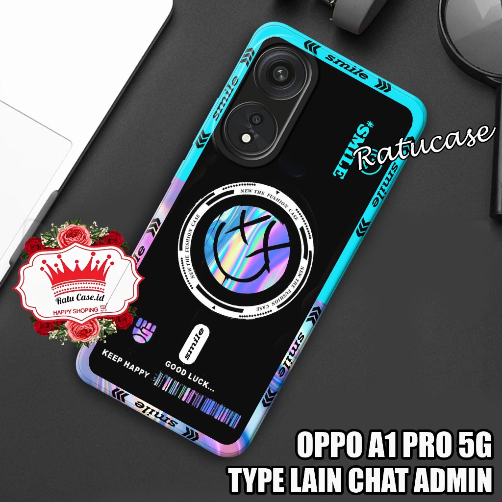 Case OPPO A1 PRO 5G Terbaru -Silikon OPPO A1 PRO 5G - Motif Keren dan lucu- Softcase OPPO 1A PRO - P