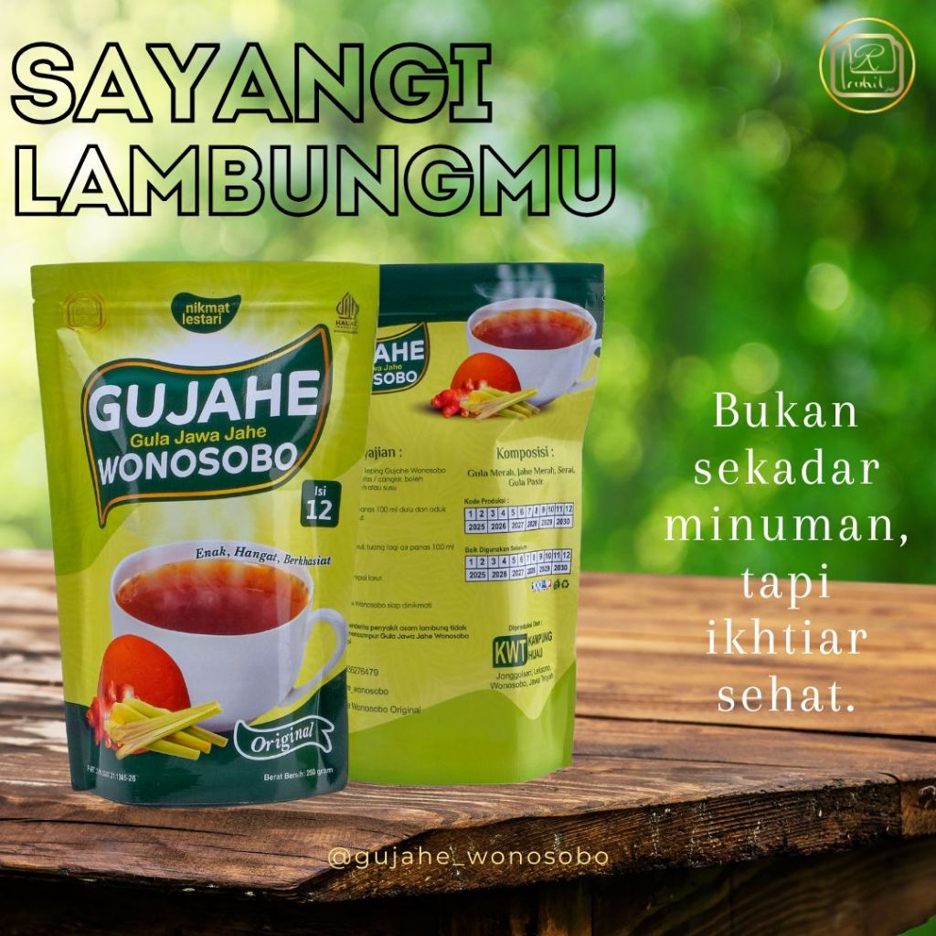 

GUJAHE Wonosobo Ramah Lambung – Gula Jawa Jahe Herbal Tradisional | Minuman Hangat Sehat
