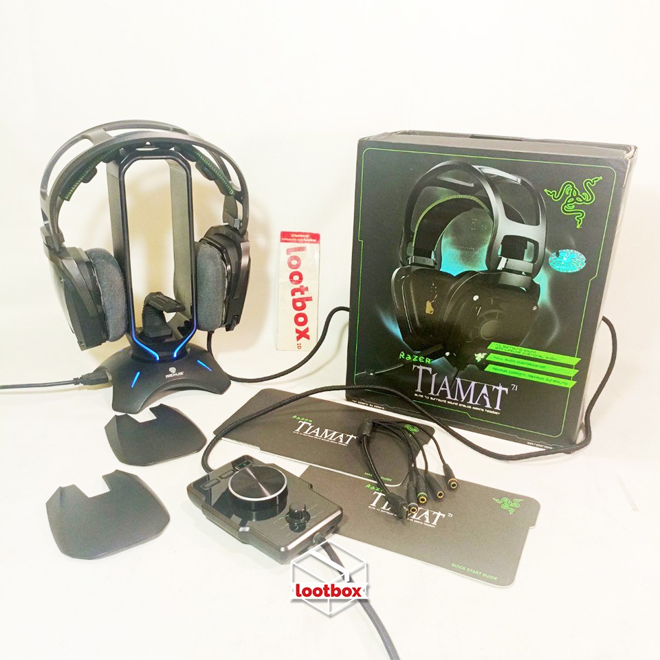 Headset Gaming Wired 3.5mm USB Razer Tiamat True 7.1 - SECOND