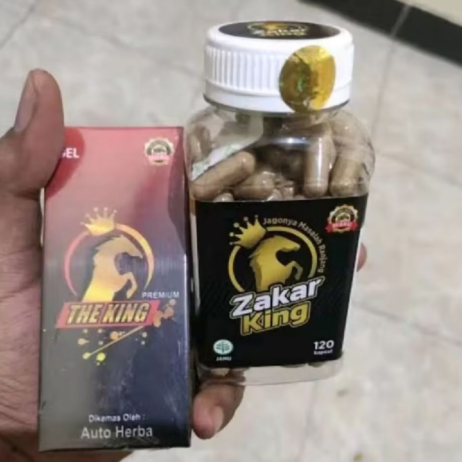 ZAKAR KING ISI 120 CAPSUL ORIGINAL SUPLEMEN PRIA