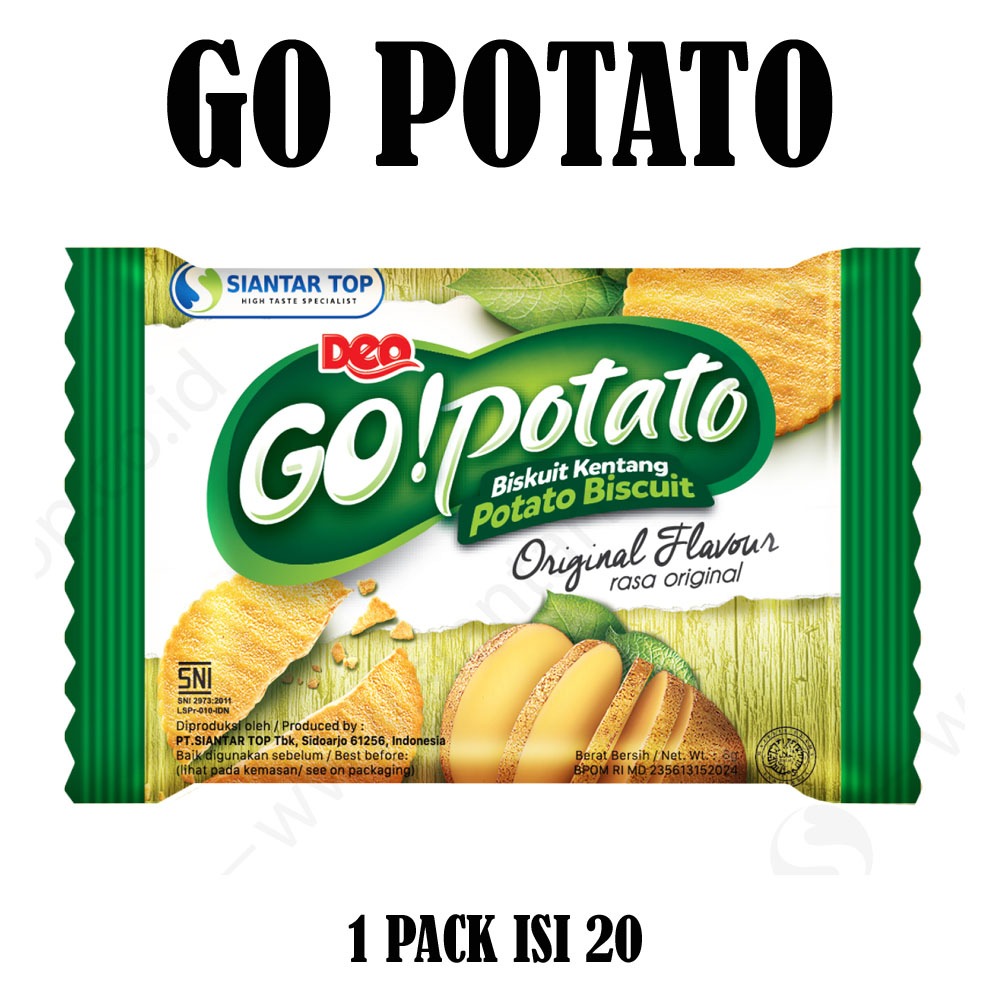 

GO POTATO BISKUIT KENTANG ISI 20