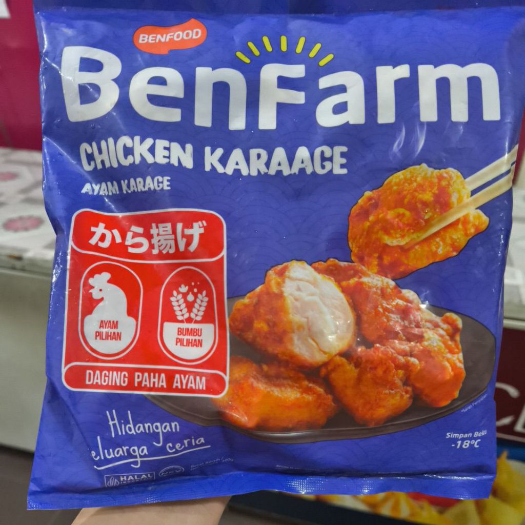 

benfarm chicken karage 400gr