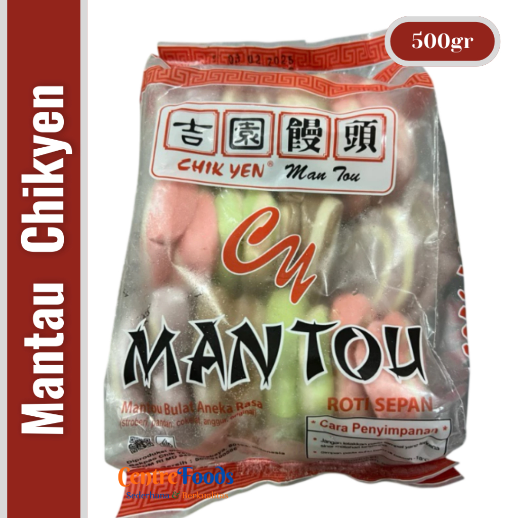 

Mantou Bulat Aneka Rasa Warna Warni - Roti Sepan Mantou CHIK YEN | Isi 24 Pcs - 500gr [ Harga Per BKS ]