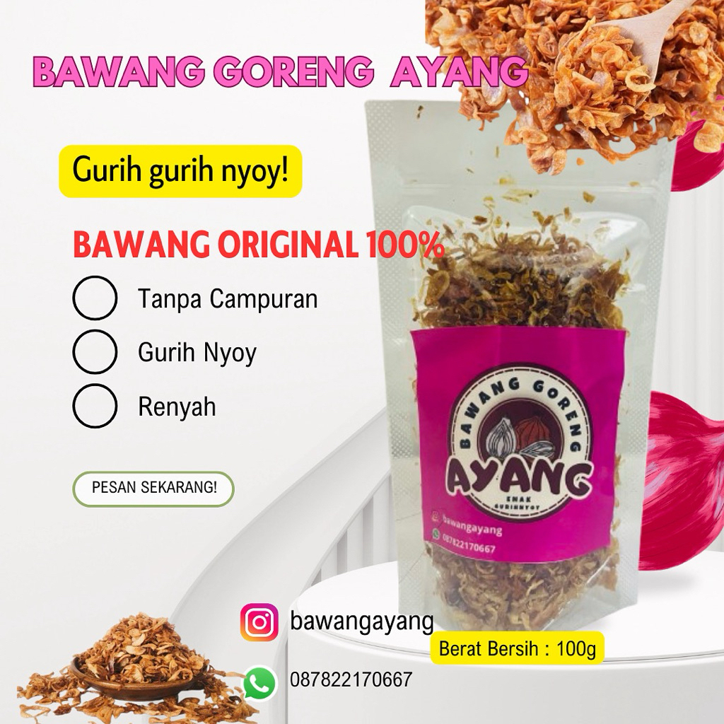 

Bawang Goreng Original 100%