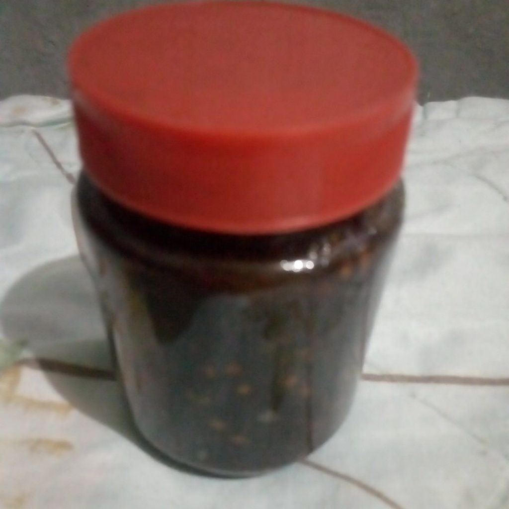 

Sambal hitam Madura/Sambal bebek hitam/sambal hitam tanpa pengawet/homemade/200gr